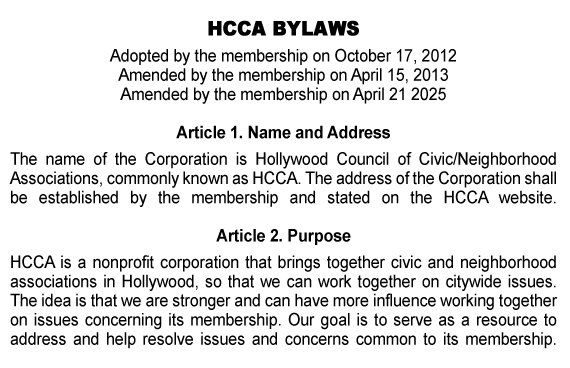 HCCA Bylaws
